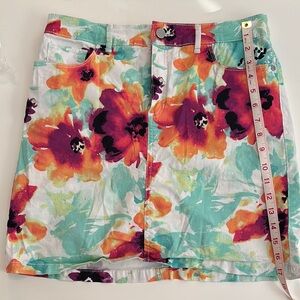 Floral Women's Skirt
